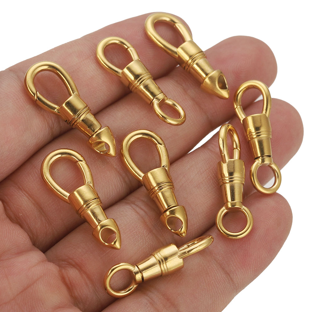 Jewelry Making Material - 2 개/몫 스테인레스 스틸 가방 열쇠