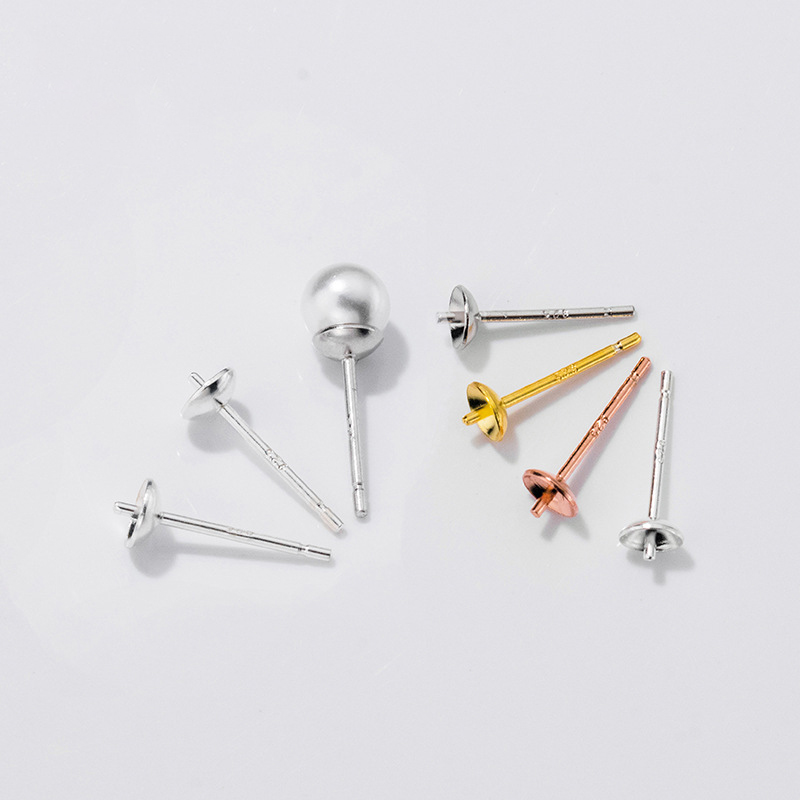 Jewelry Making Soldering Kit - S925 스털링 실버 귀걸이 베이스 핀