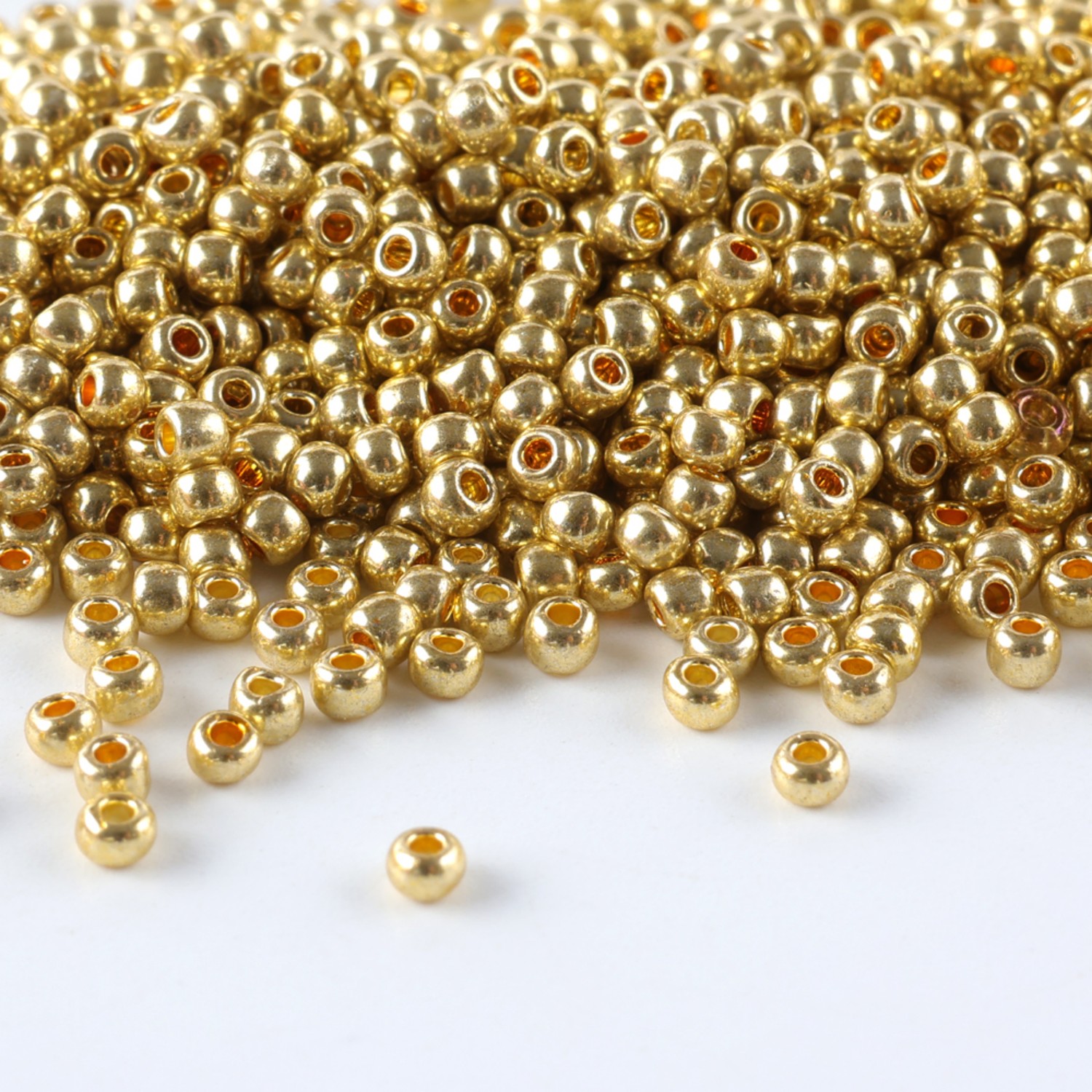 Seed Bead Tube - 국내산 CJ 11/0 메탈릭 라운드 비즈