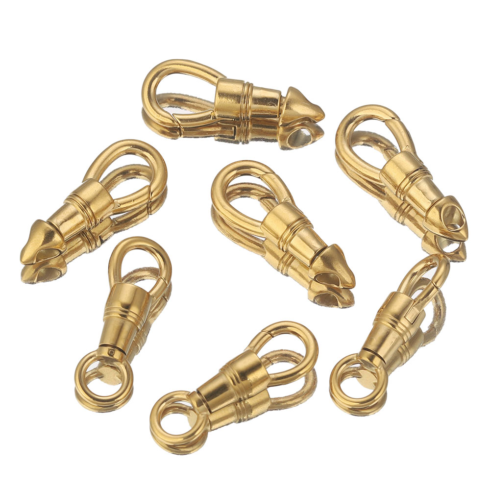2 개/몫 스테인레스 스틸 가방 열쇠 고리 후크 걸쇠  - Jewelry Making Material 리뷰 및 가격