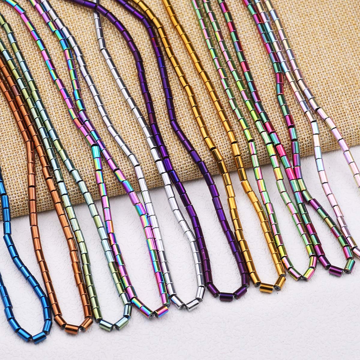 골드 컬러 도금 스트레이트 튜브 원통형 적철광 루즈 비 - Seed Bead Tube 리뷰 및 가격