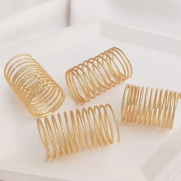 14K 도금된 금색 배치 플라워 구리 와이어 링 DIY - Jewelry Making With Copper Wire 리뷰 및 가격