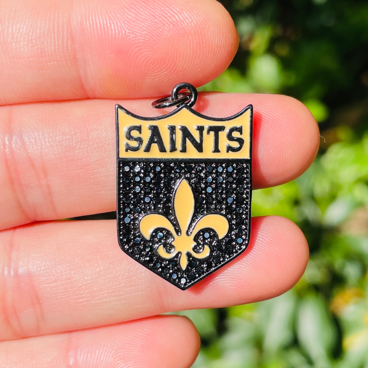 마이크로 헬기 Fleur De Lis 쉴드 뉴 올리언스 - Jewelry Making New Orleans 리뷰 및 가격