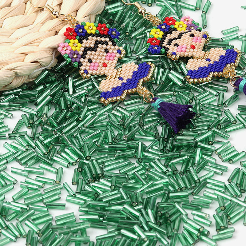 Louleur 트위스트 나팔 체코 유리 구슬 DIY 팔 - Seed Bead Tube 리뷰 및 가격