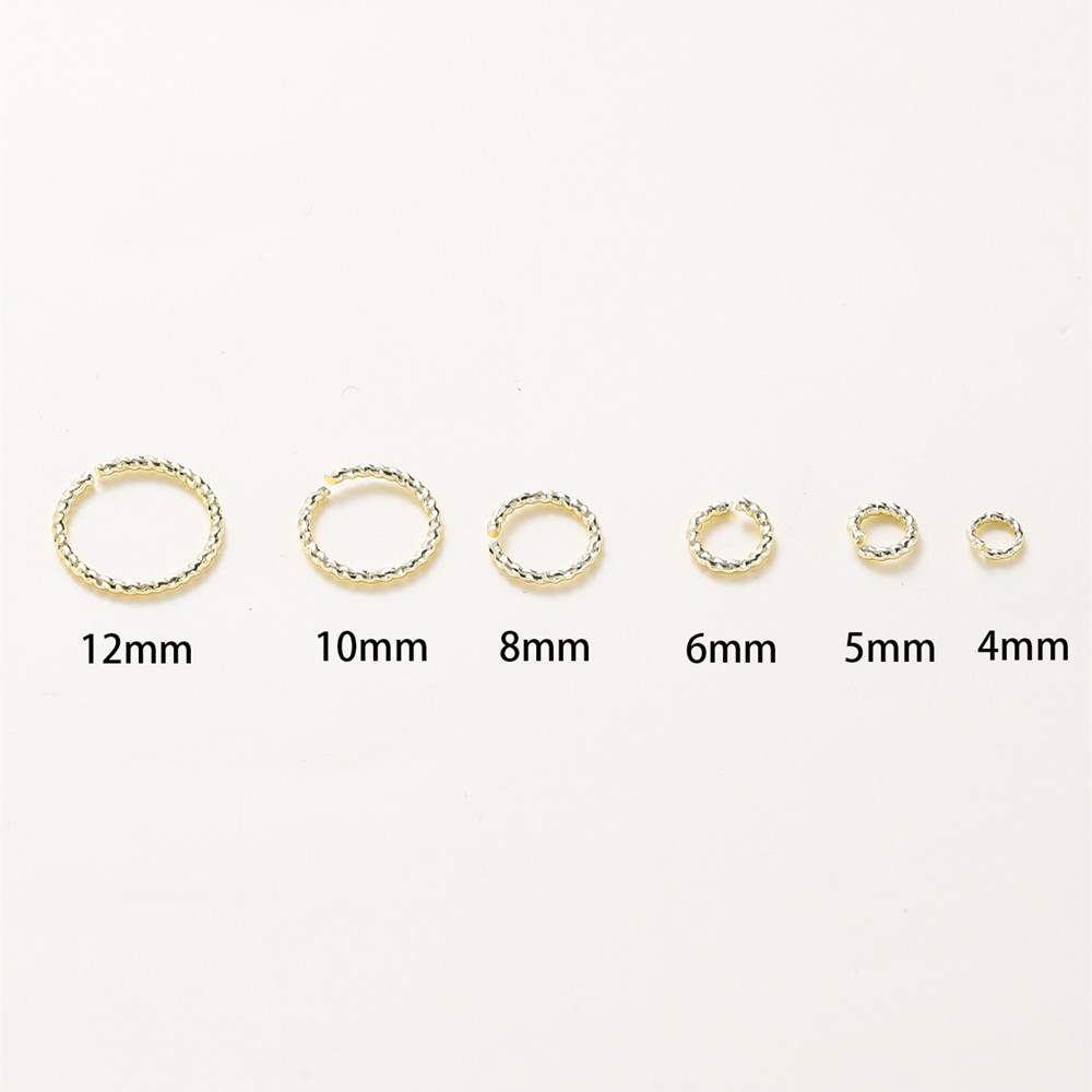 50Pcs 4-12mm 14K/18K 골드 도금 황동  - Jewelry Making With Copper Wire 리뷰 및 가격