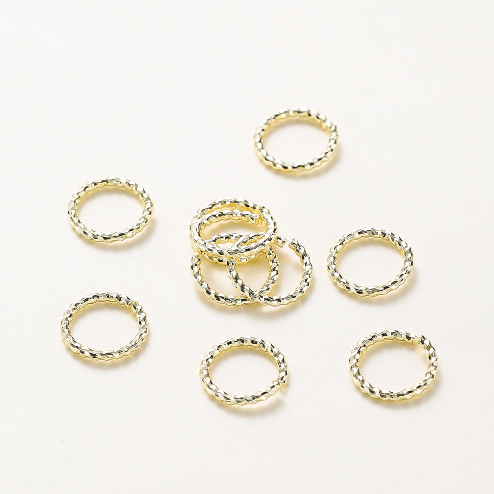 50Pcs 4-12mm 14K/18K 골드 도금 황동  - Jewelry Making With Copper Wire 리뷰 및 가격