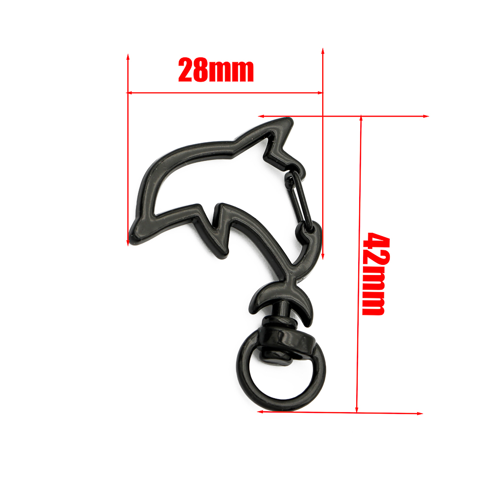 10pcs 캔디 색상 금속 돌고래 스냅 랍스터 걸쇠 후 - Jewelry Making Metal 리뷰 및 가격