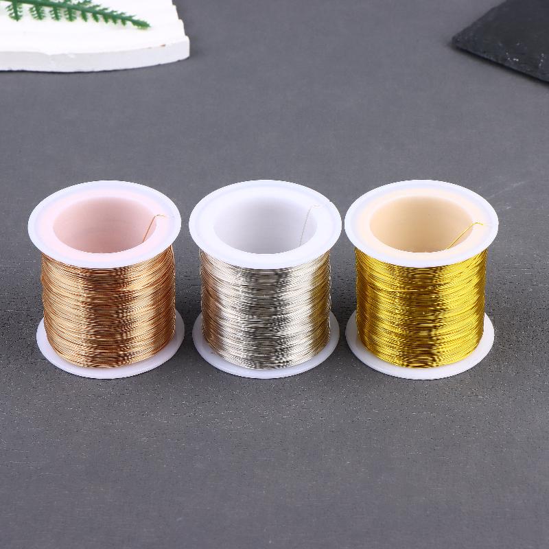 100m/328ft 변색되지 않는 구리 피복 강철 와이 - Jewelry Making With Copper Wire 리뷰 및 가격