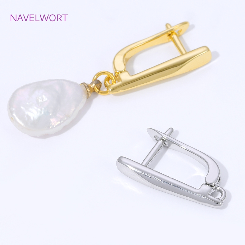 18K 금도금된 부드러운 귀걸이 고리, 귀걸이 제작용  - Jewelry Making Thread 리뷰 및 가격