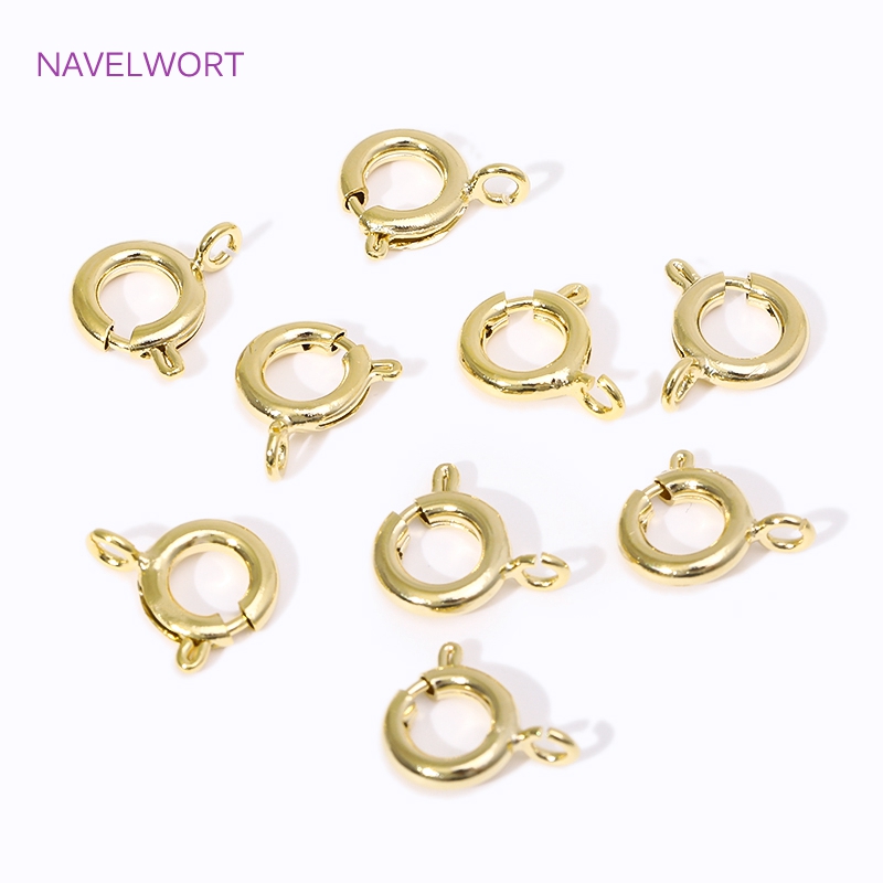 14K/18K 금도금 황동 스프링 클래스프, 5/5.5 - Jewelry Making Metal 리뷰 및 가격
