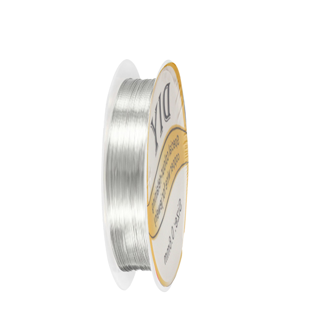 1 롤 실버 구리 와이어 0.3/0.4/0.5/0.6/ - Jewelry Making Thread 리뷰 및 가격