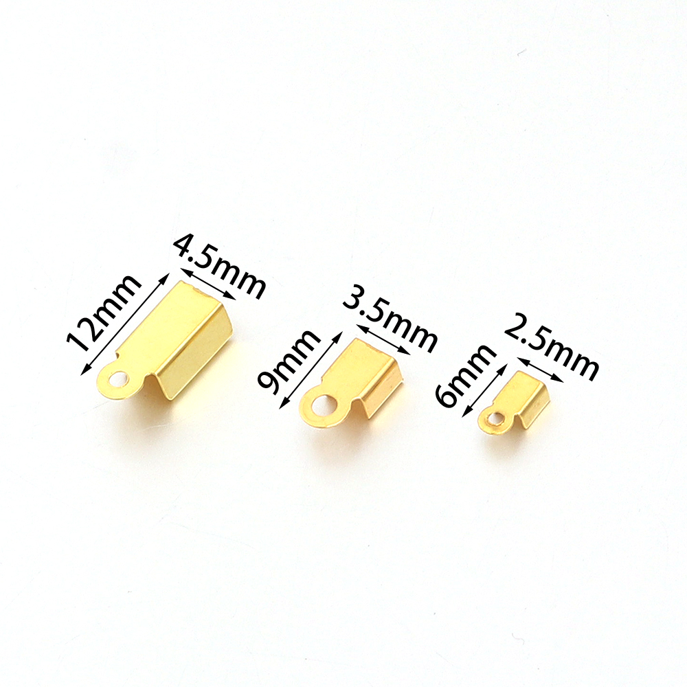 200개/묶음 코브 클라스프 코드 엔드 캡 스트링 리본 - Jewelry Making Thread 리뷰 및 가격