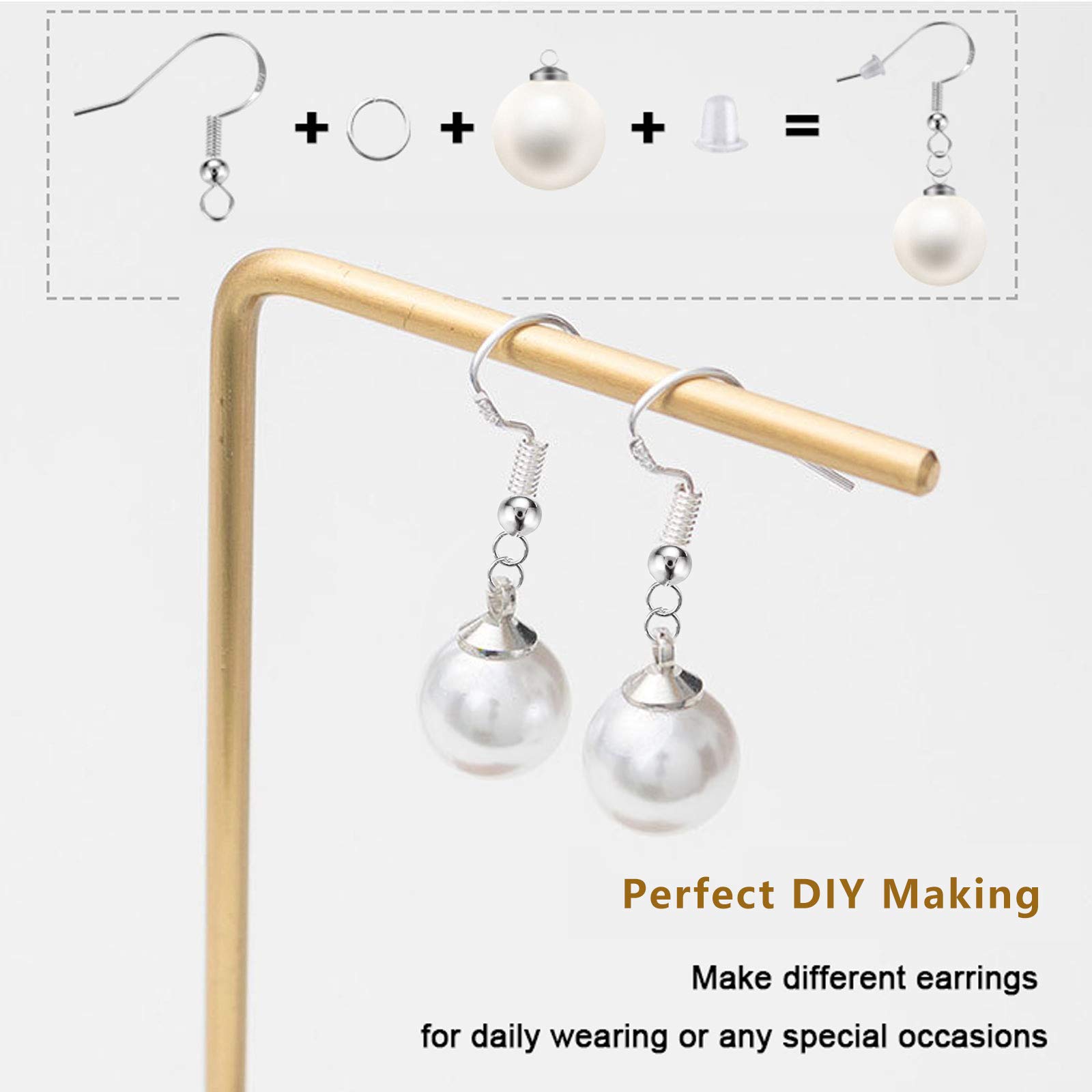 400개 저자극성 귀걸이 제작 키트, 925 실버 이어 - Jewelry Making With Copper Wire 리뷰 및 가격