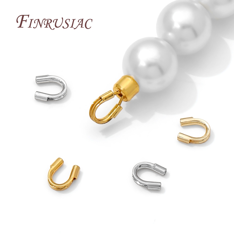 18K 금도금 보호 엔드 캡(보호대) 로프용, 와이어  - Jewelry Making Thread 리뷰 및 가격
