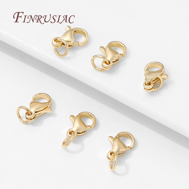 스테인리스 스틸 금도금 10mm 랍스터 클래스프, 보석 - Jewelry Making Material 리뷰 및 가격