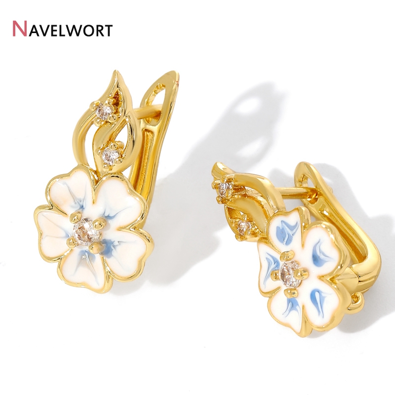 18K 금도금 황동과 지르콘 귀걸이 고리, 황동 금속  - Jewelry Making Metal 리뷰 및 가격