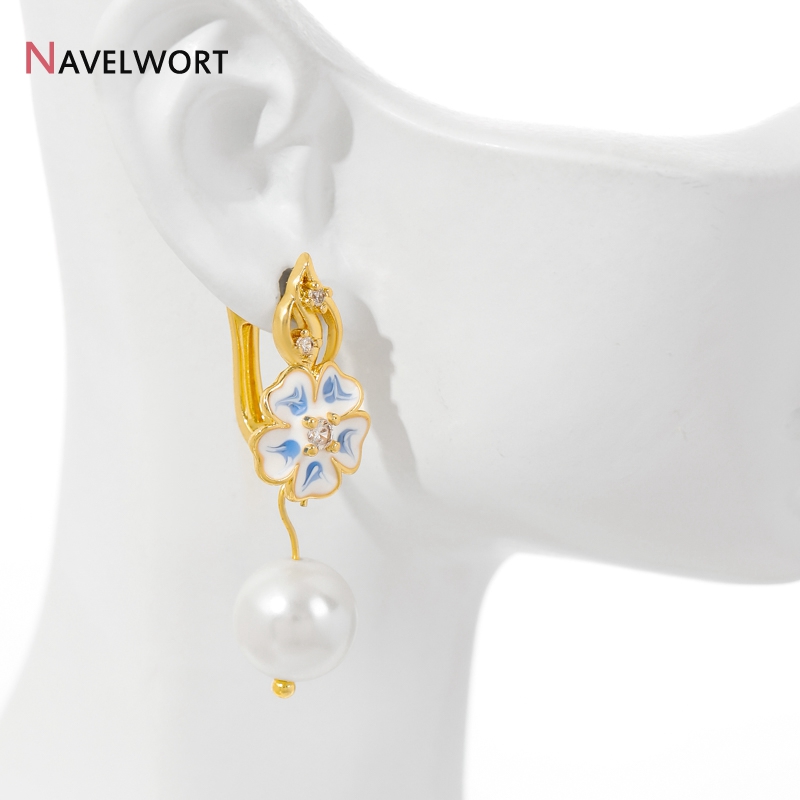 18K 금도금 황동과 지르콘 귀걸이 고리, 황동 금속  - Jewelry Making Metal 리뷰 및 가격