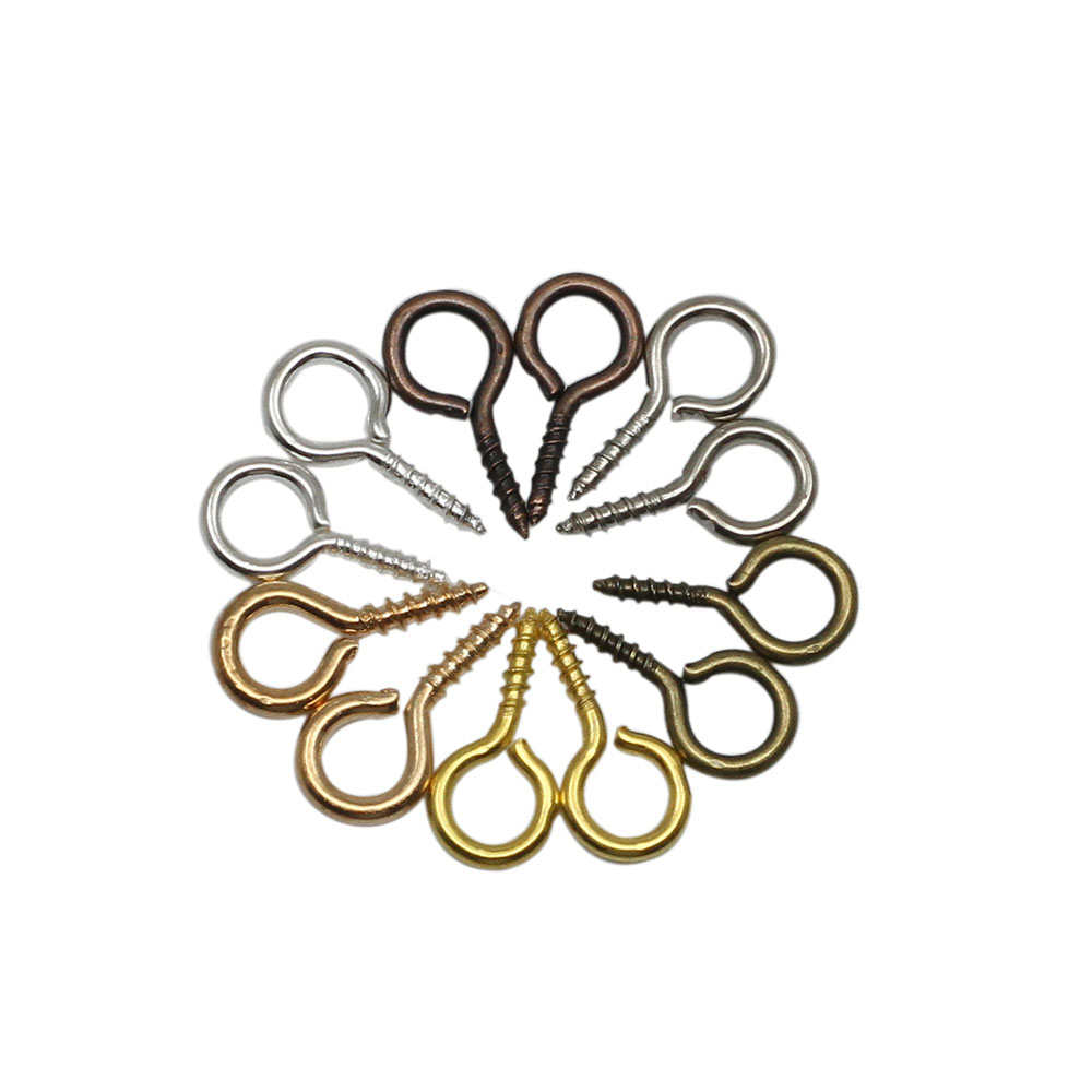 200개 소형 미니 금속 아이핀 후크, 아이핀, 아이렛 - Jewelry Making Thread 리뷰 및 가격