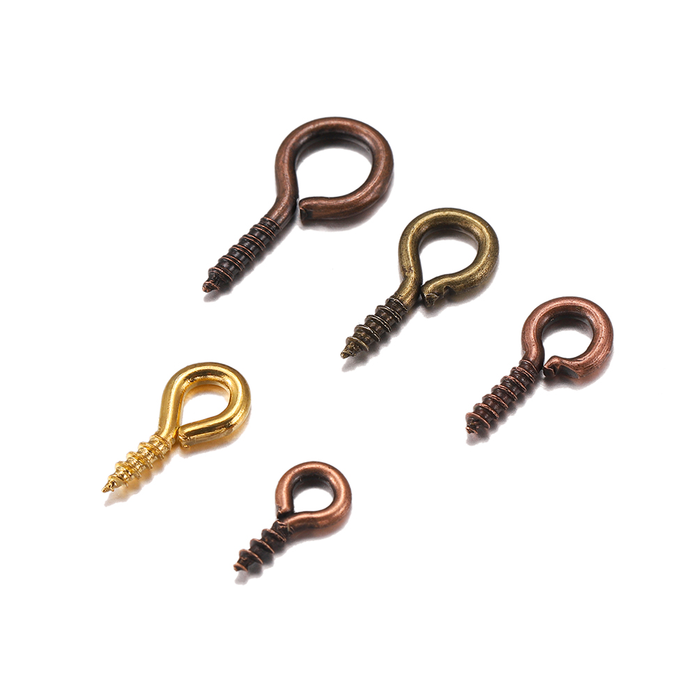 200개 소형 미니 금속 아이핀 후크, 아이핀, 아이렛 - Jewelry Making Thread 리뷰 및 가격