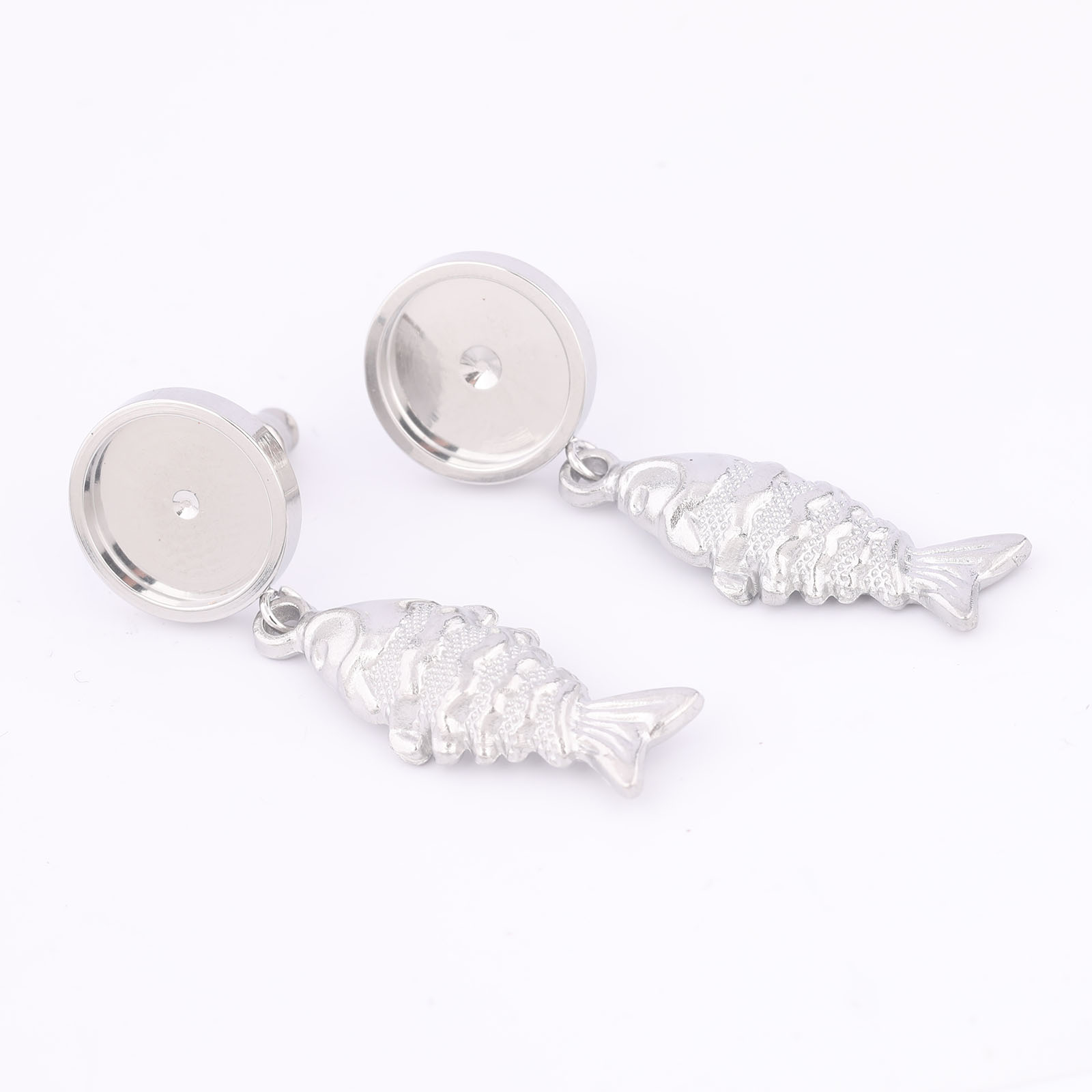 6pcs 스테인레스 스틸 물고기 참 귀걸이 결과 10m - Jewelry Making Soldering Kit 리뷰 및 가격