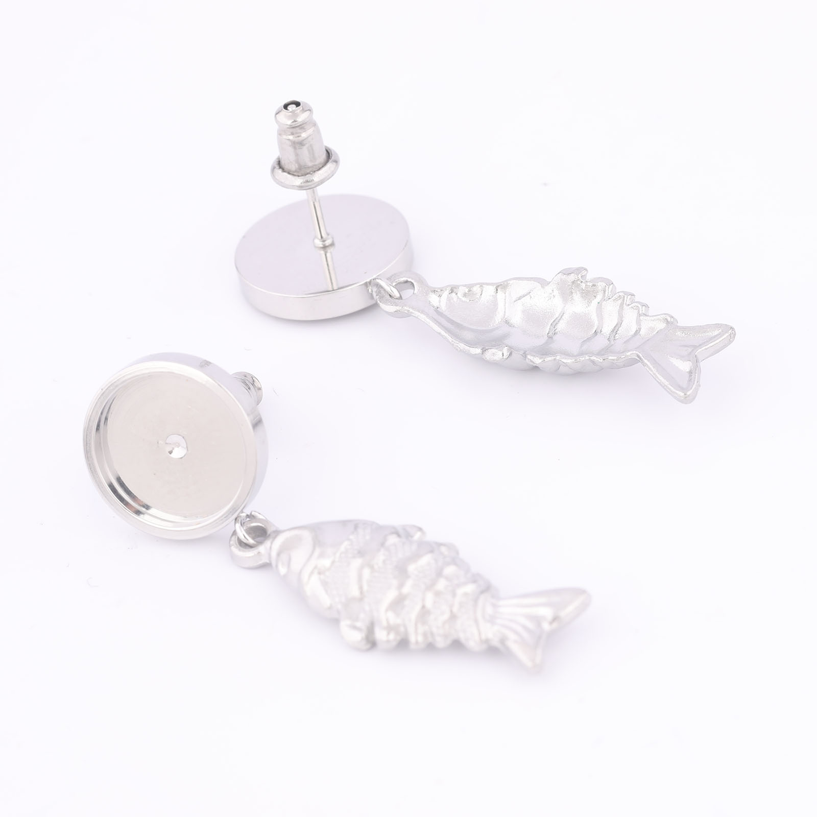 6pcs 스테인레스 스틸 물고기 참 귀걸이 결과 10m - Jewelry Making Soldering Kit 리뷰 및 가격