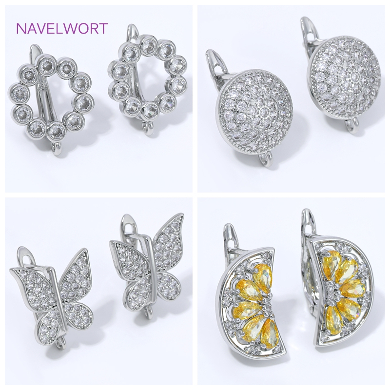 18K 금도금 부채꼴 꽃 귀걸이 고리, 황동 기본 고정 - Jewelry Making Soldering Kit 리뷰 및 가격