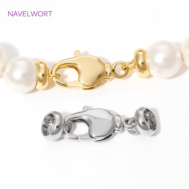 18K 골드 도금 황동 랍스터 걸쇠 커넥터, 보석 엔드 - Jewelry Making Material 리뷰 및 가격