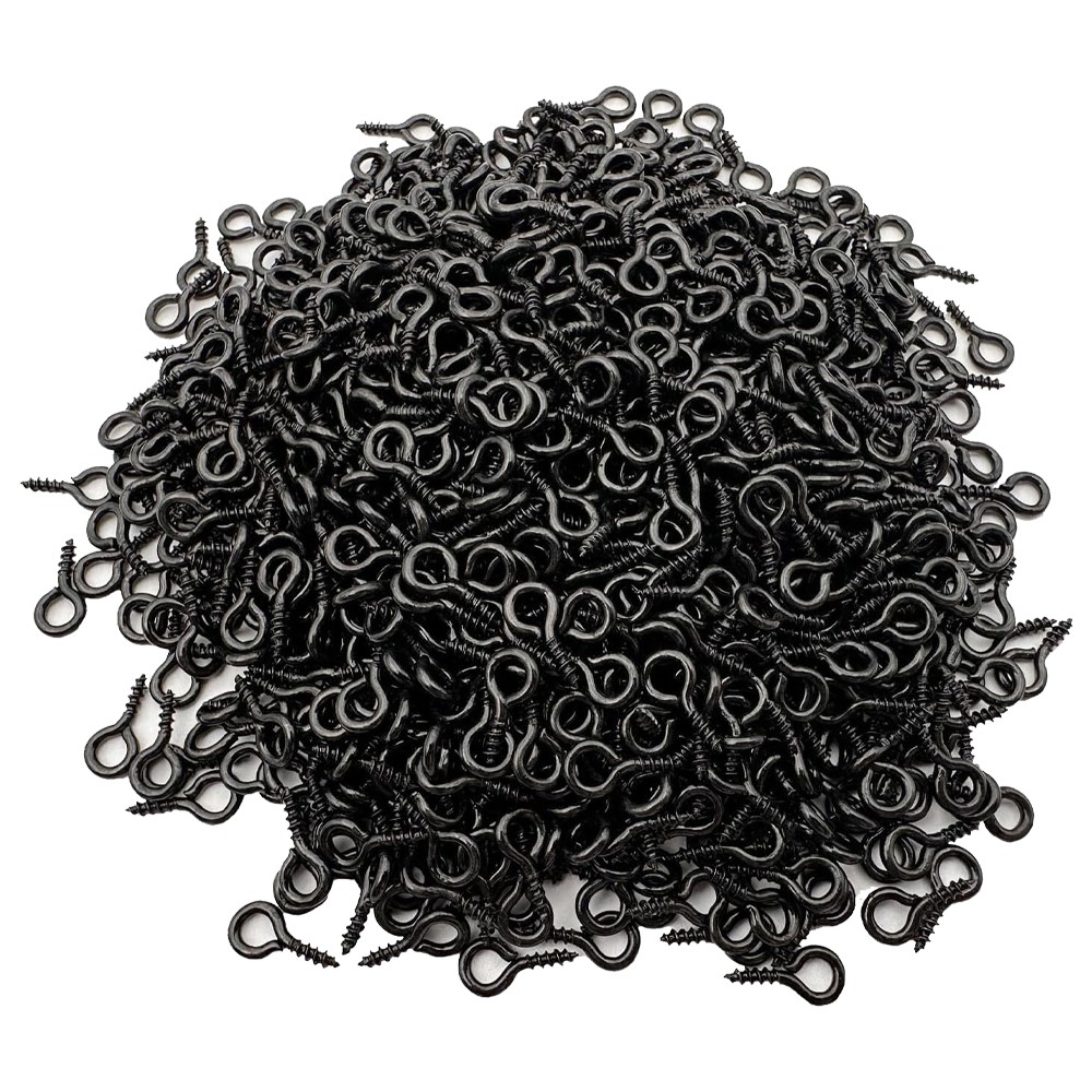 200개/묶음 검정색 소형 미니 눈핀, 아이핀, 후크, - Jewelry Making Thread 리뷰 및 가격