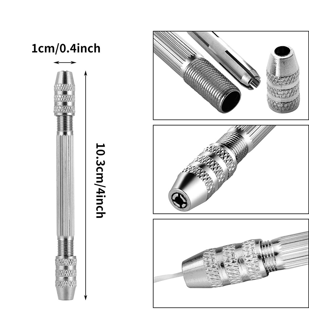 더블 헤드 핸드 드릴 베이스, 0.8-3.0mm, 구리 - Jewelry Making With Copper Wire 리뷰 및 가격