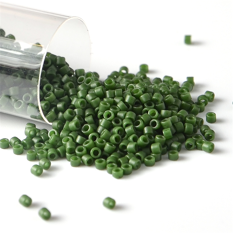 11/0 일본 미유키 델리카 비즈 서리로 덥은 매트 컬 - Seed Bead Tube 리뷰 및 가격