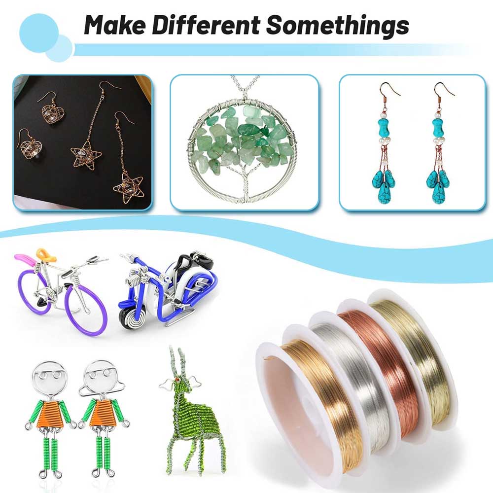 1pc 0.2-1mm 구리 보석 와이어, DIY 목걸이 - Jewelry Making Thread 리뷰 및 가격