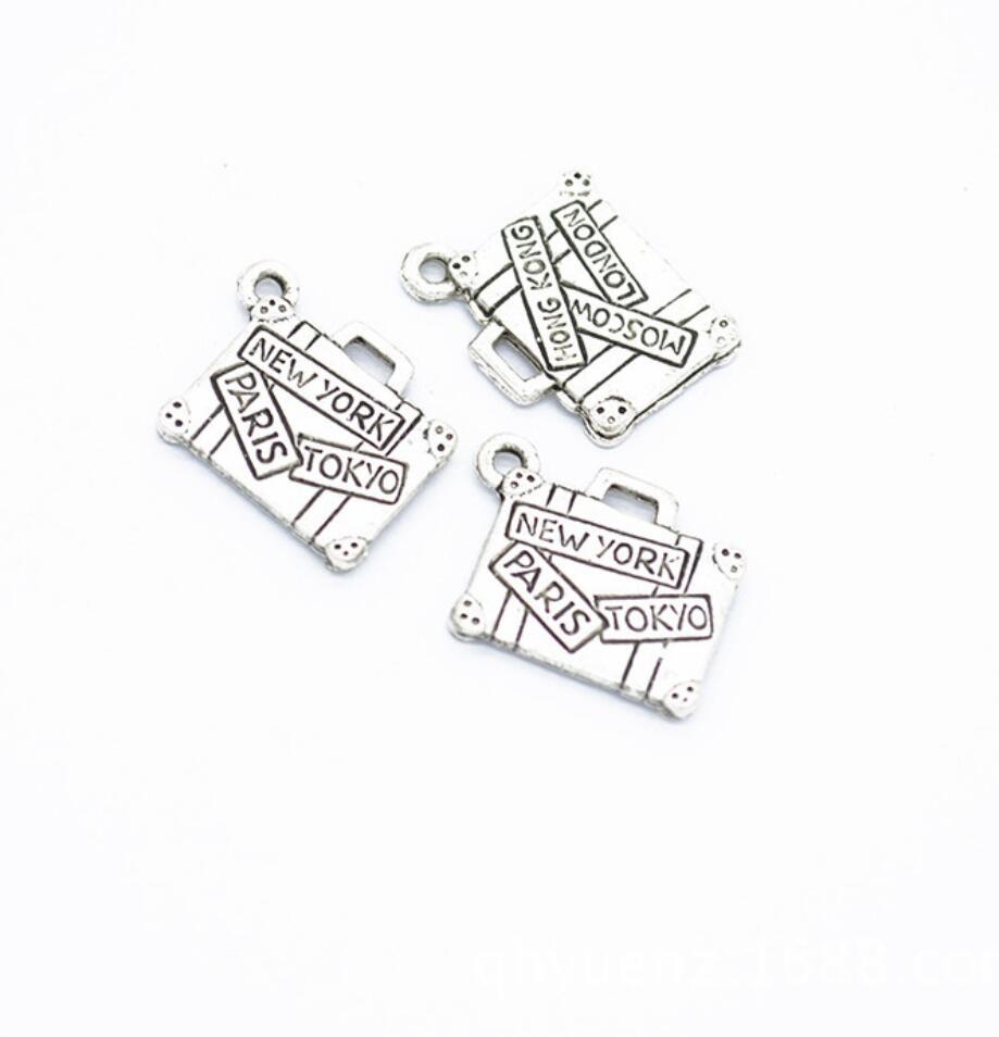 150pcs 참 여행 가방 뉴욕 파리 도쿄 17x13m - Jewelry Making York 리뷰 및 가격
