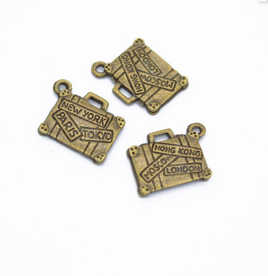 150pcs 참 여행 가방 뉴욕 파리 도쿄 17x13m - Jewelry Making York 리뷰 및 가격