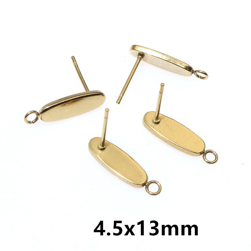 20pcs 스테인레스 스틸 공예 귀걸이 스터드 기하학적 - Jewelry Making Metal 리뷰 및 가격