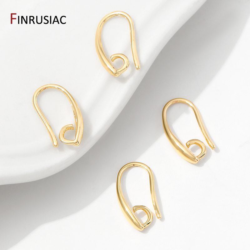 14K 금도금 황동 매끄러운 귀걸이 훅 이어 와이어,  - Jewelry Making Thread 리뷰 및 가격