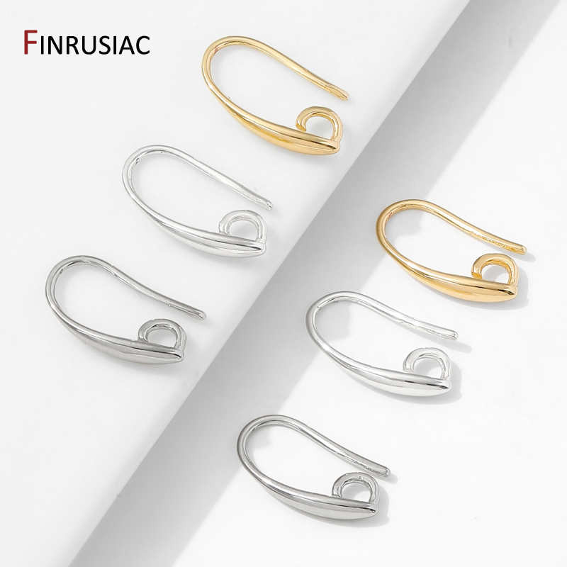 14K 금도금 황동 매끄러운 귀걸이 훅 이어 와이어,  - Jewelry Making Thread 리뷰 및 가격