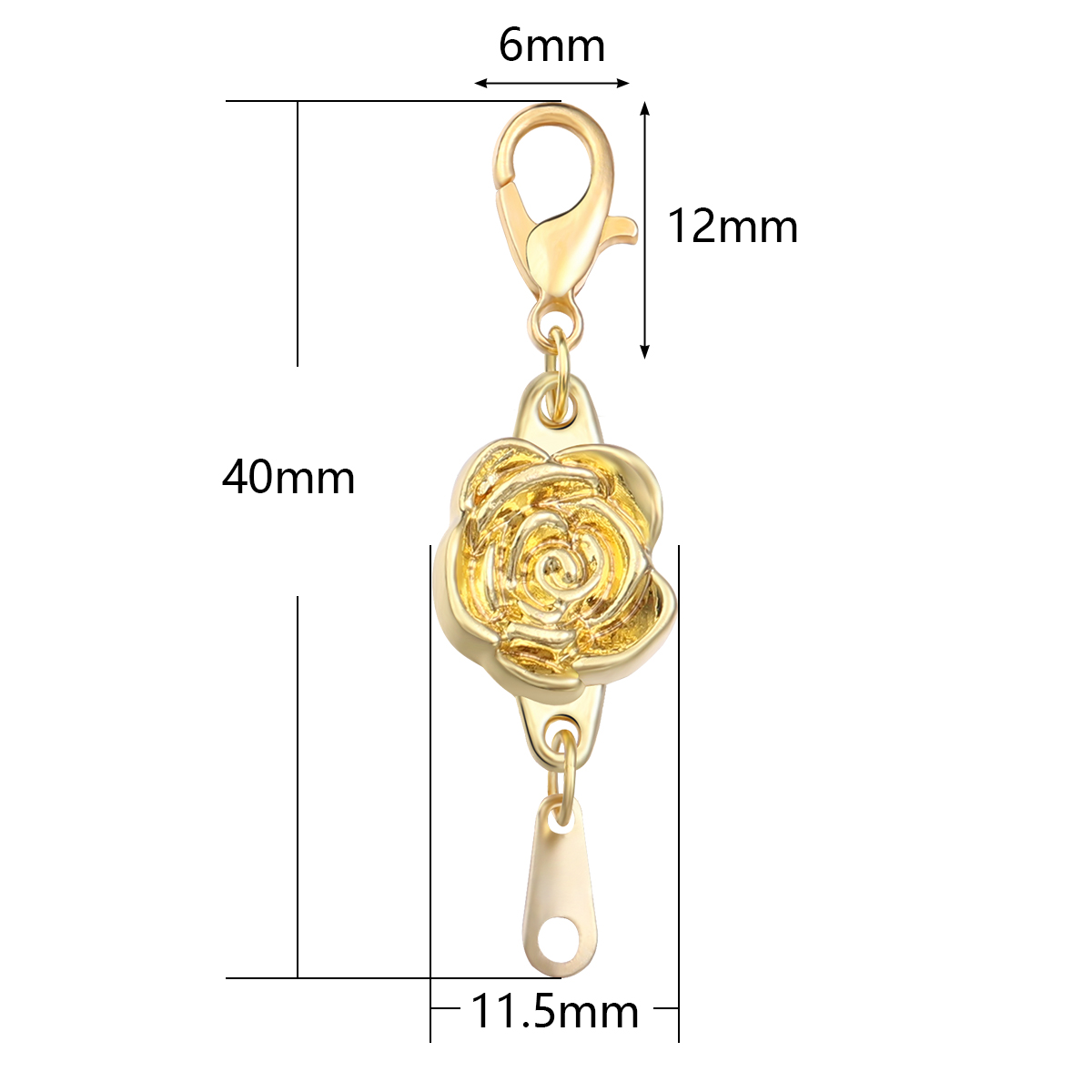 5개/세트 강력 자석 클라스프 합금 로즈 익스텐더 클로 - Jewelry Making Material 리뷰 및 가격